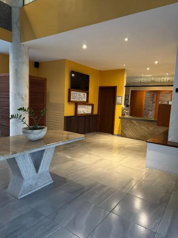 Reception at Hotel Boutique La Toja Campeche